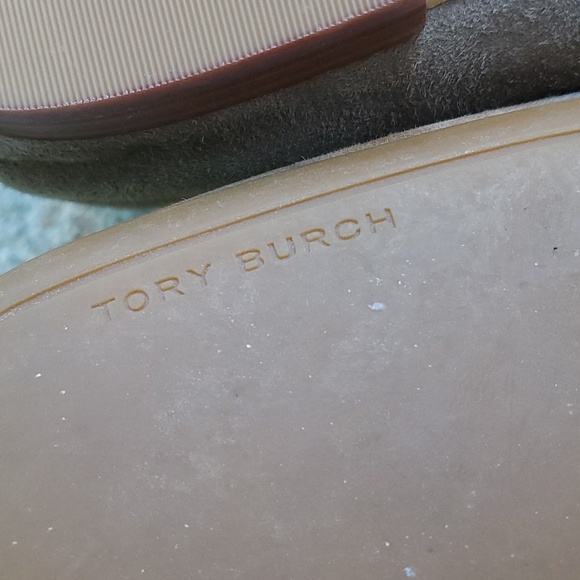 Tory Burch Tan Suede Loafers - Picture 7 of 16